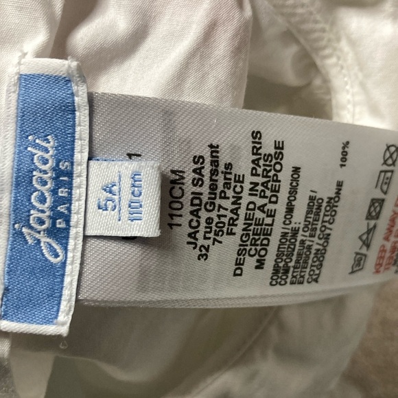 Jacadi White Kids Blouse - Picture 2 of 5